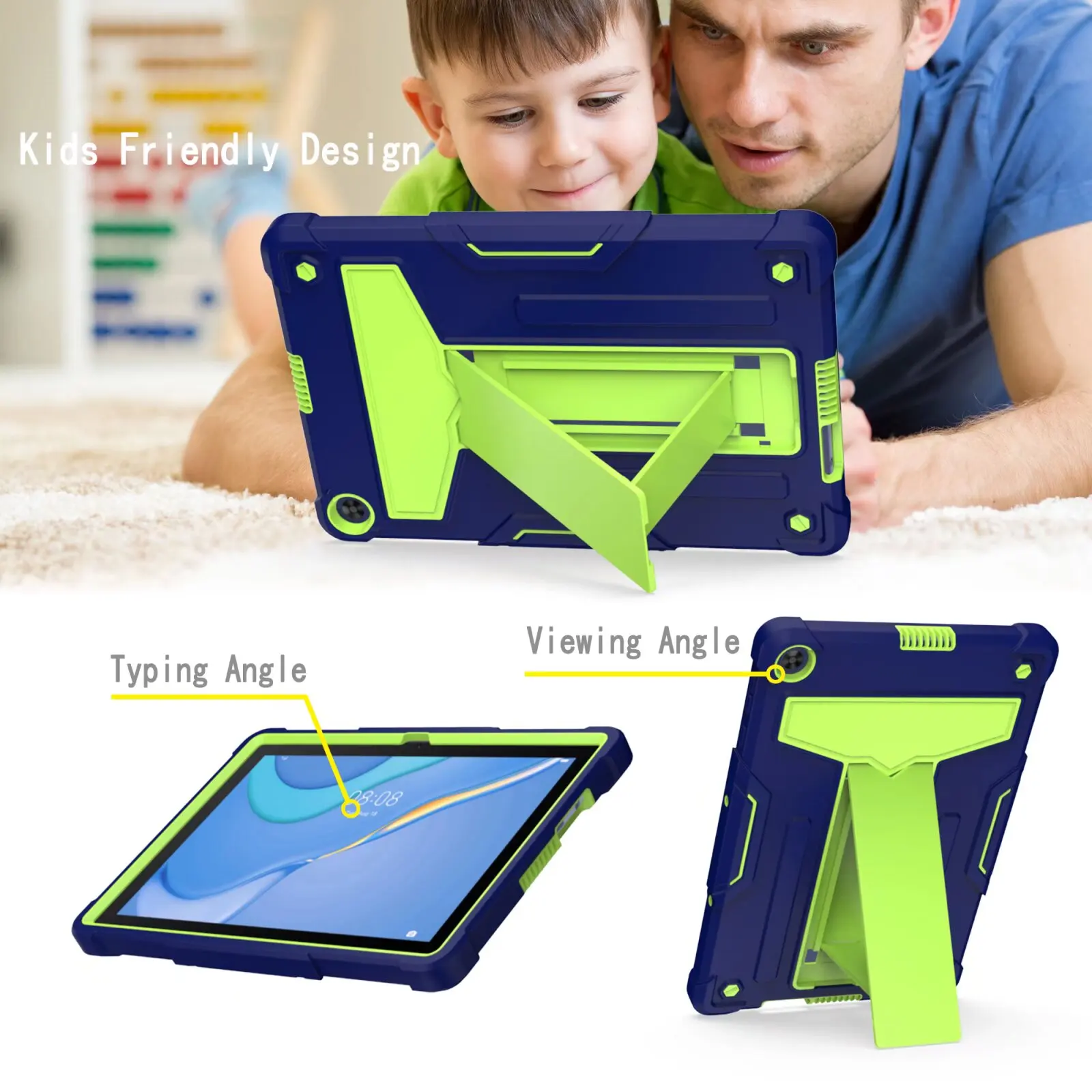 Armadura à Prova de Choque para Huawei Mediapad t5 10.1 T10 9.7 T10s 10.1 Matepad t8 8.0 2023 Case - Imagem 5