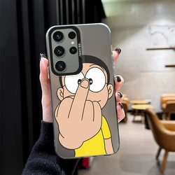 D - Doraemon Cartoon Phone Case - Stylish Protective Cover - Galaxy S24 Ultra (1)