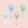 Portable Handheld Fan Small Cooling Fan USB Rechargeable Eyelash Eyelash Mute Cooler  Handheld Fan Mini USB Rechargeable Desk 5