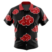 Akatsuki Button Up Hawaiian Shirt Men's Japanese casual shirt summer wear 1