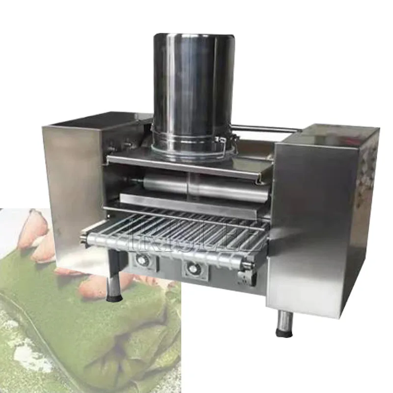 Melaleuca Cake Crosta Machine Industry Cake Layer Making Machine Single Row Mille Crepe Pancake Machine Chapati Maker Equipement