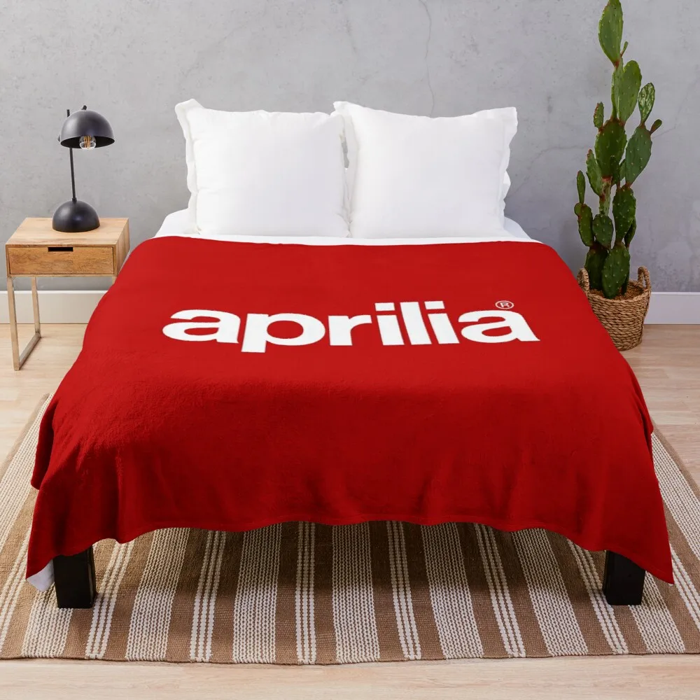 

Aprilia Logo Throw Blanket Blanket Fluffy Blankets For Baby Cute Blanket
