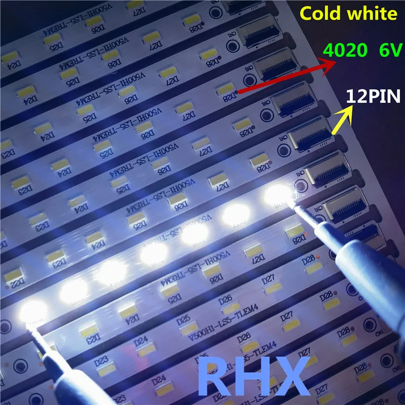 FOR Toshiba 50EL300C LCD TV LED backlight Article lamp V500H1-LS5-TLEM4 TREM4 4A-D078708 28LED 315MM 1set=2piece L+R    100%NEW 2pcs lot led backlight strip for tcl 50 inch tv l500h1 4eb v500h1 ls5 tlem4 v500h1 ls5 trem4 v500h1 ls5 tlem6 v500h1 ls5 trem6