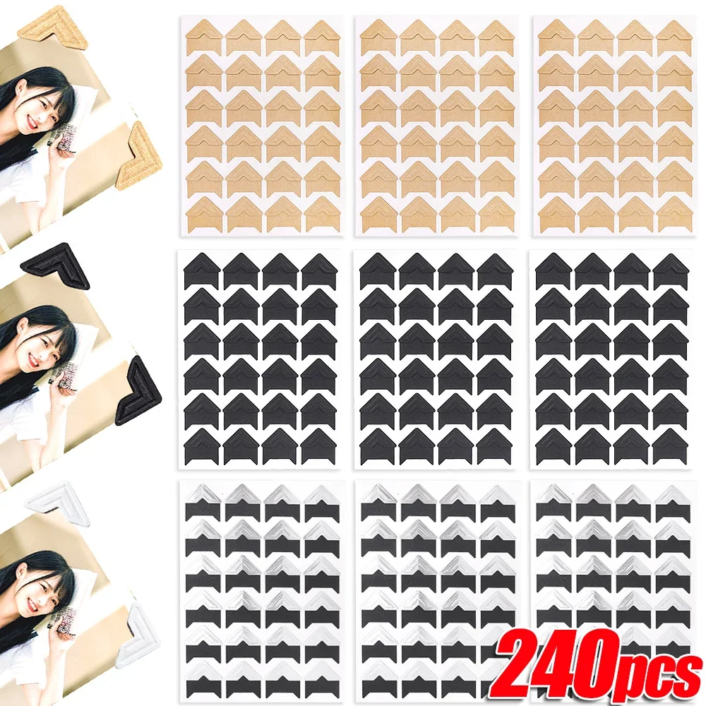 FREEBLOSS 60 cornici di carta per scrapbooking, cornici decorative in