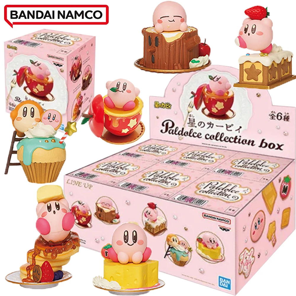 New Genuine BANDAI BANPRESTO Kirby Blind Box Paldolce Collection Series Mobile Decorative Model Toys Ornaments Birthday Gifts
