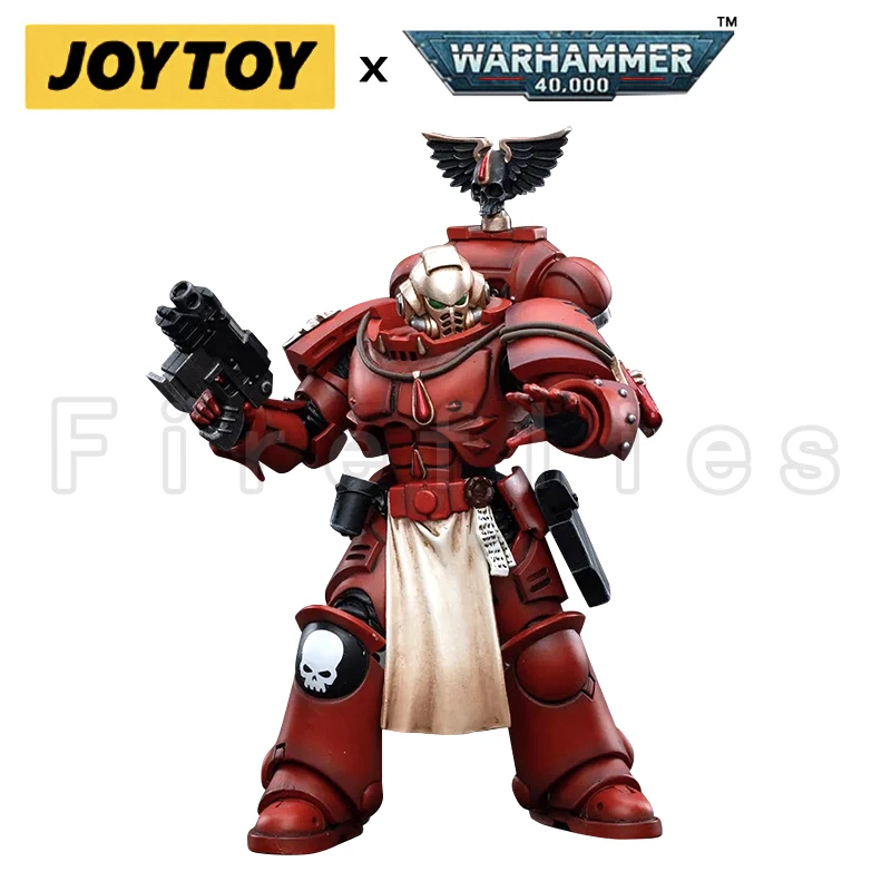 JOYTOY Warhammer 40k Blood Angels - Action figure da collezione in scala 1:18, 12,2 cm, comandante Dante