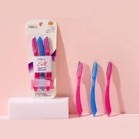 Touch Up Dermaplaning Tool With Precision Cover 3ct Dermaplane Razor Face Razors For Women Eyebrow Razor Facial Razor Dermaplani 1