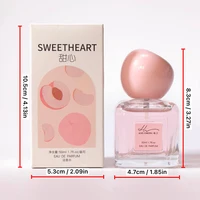 HOPE CHRISTINE Parfum Pêche Eau de Parfum pour Femme 50ML Longue Durée, Cadeau Élégant pour Anniversaire et Saint-Valentin 6