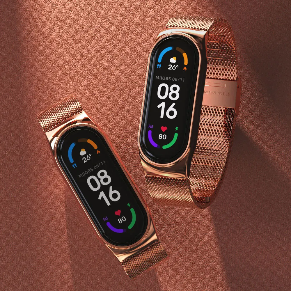 Luxury Stainless Steel Milanese Bracelet Wristband Strap