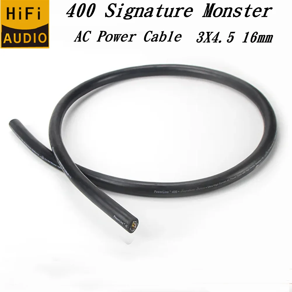 Hi-End Hifi Audio Stromkabel Netzkabel Powerline 400 Signature Edition AC Stromkabel Linie Hifi Audio Verstärker Kabel
