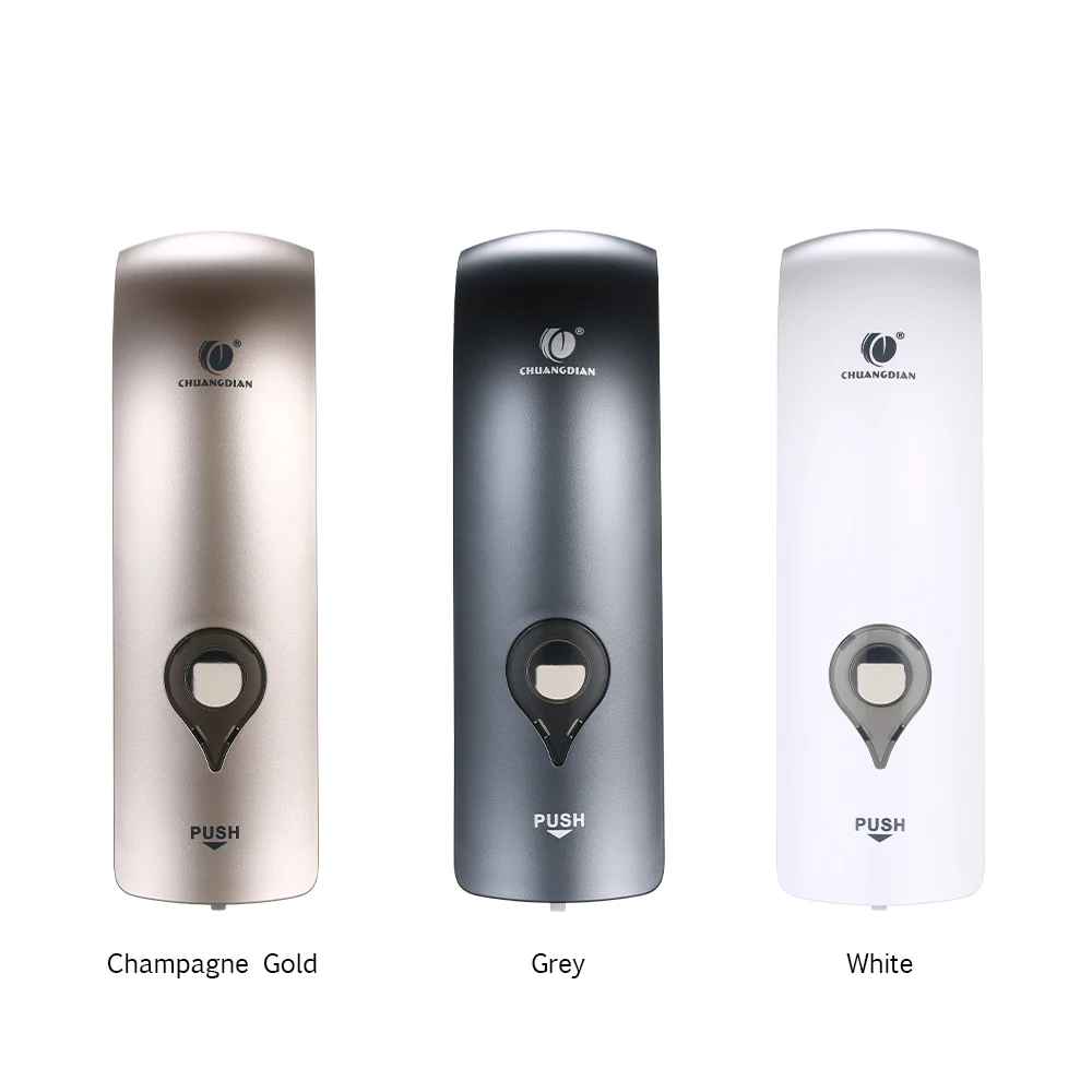 300ml No Drilling Wall Mounted Single-Head Manual Soap Dispenser Bathroom Shower Gel Liquid Shampoo Soap Dispenser 5