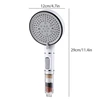 5 Modes High Pressure Shower Head Anti Limestone Filter Hygienic Remove Calcario Shower with Holder and Hose Bath Accessories 6