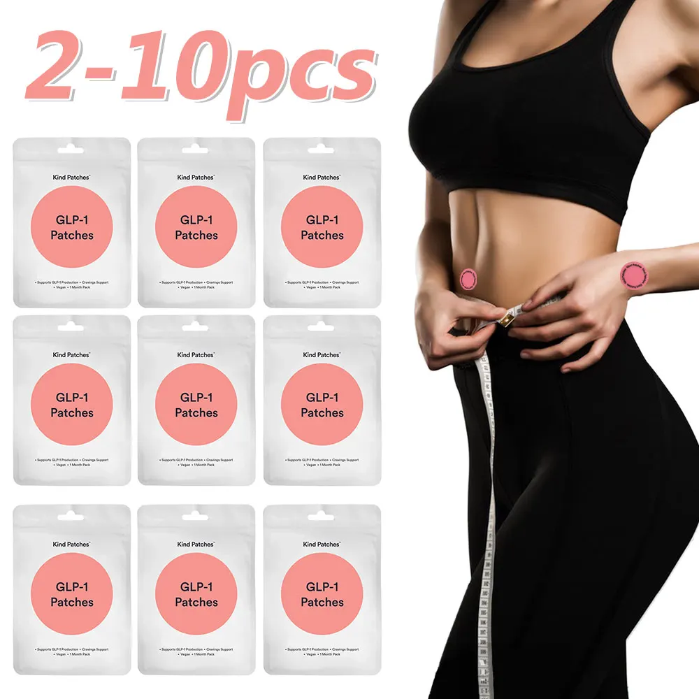 2-10bags Weight Loss GLP-1 Patches Body Detox Dampness-Evil Removal Weight Loss Slimming Sticker Control Detox Patch