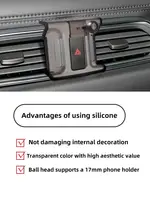For Mazda CX-5 2017 2018-2024 Car Phone Mount For Wireless Charger Special Mobile Phone Holder Fixed Stand Magsafe Accessories - Image 2