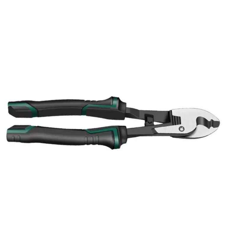 652F Hochleistungs-Kabelschneider mit Präzisions-Abisolierzange Konstruktion aus Kohlenstoffstahl Ergonomische Gummigriffe für – Detail 10