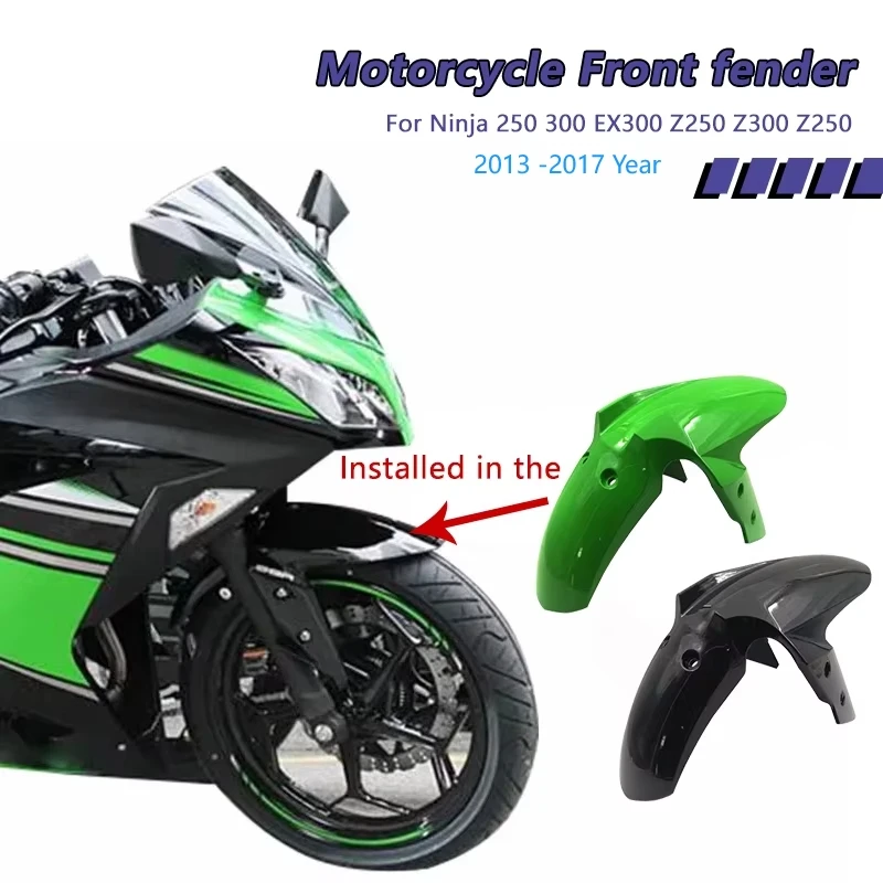 For Kawasaki Ninja 250 Ninjia 300 EX300 Z250 Z300 Front