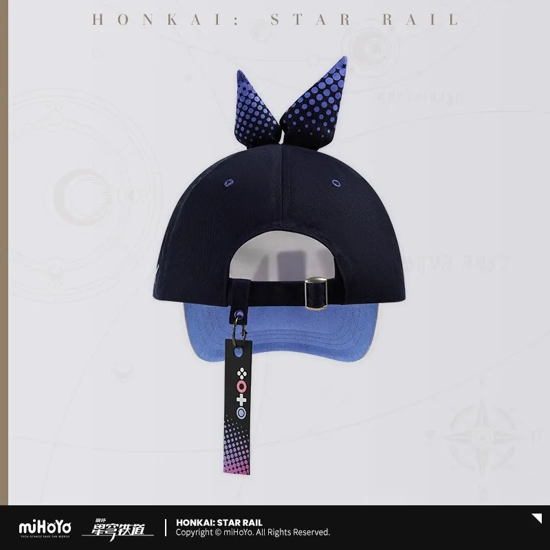 Silver Wolf Hat Official Game Honkai: Star Rail Silver Wolf Role Play Baseball Cap For Women Men Hat Props Cosplay Couple Gift