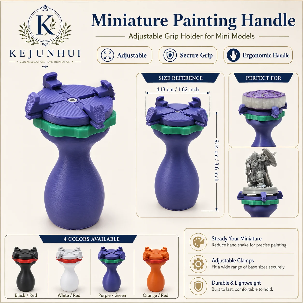 Ergonomic Grip for Tabletop RPGs - Ideal for D&D Campaigns and Hobby Enthusiasts