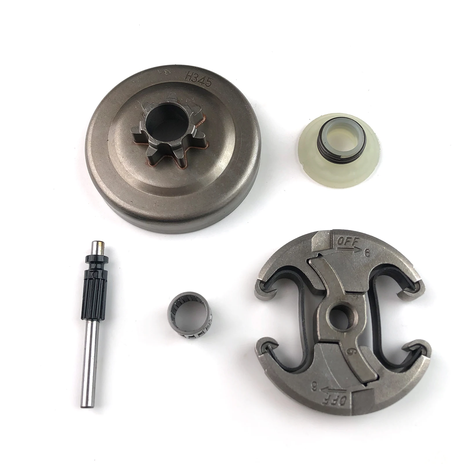 

325" 7 Teeth Clutch Drum Oil Pump Worm Gear for Husqvarna 340 345 350 445 450 351 353 346XP Chainsaw Part Number 578097901