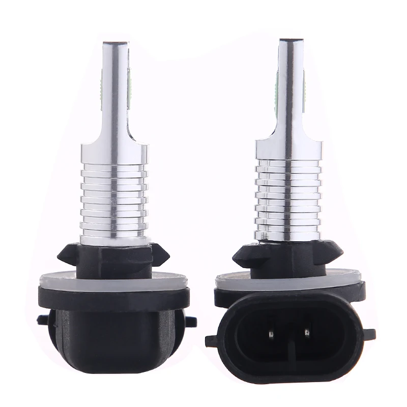 LED 881 880 886 898 LED 안개등, 자동차 안개등, DRL 오류 없음, 12V 6500K 화이트, H27W H27, H27W/1 H27W/2 LED 전구, 2 개