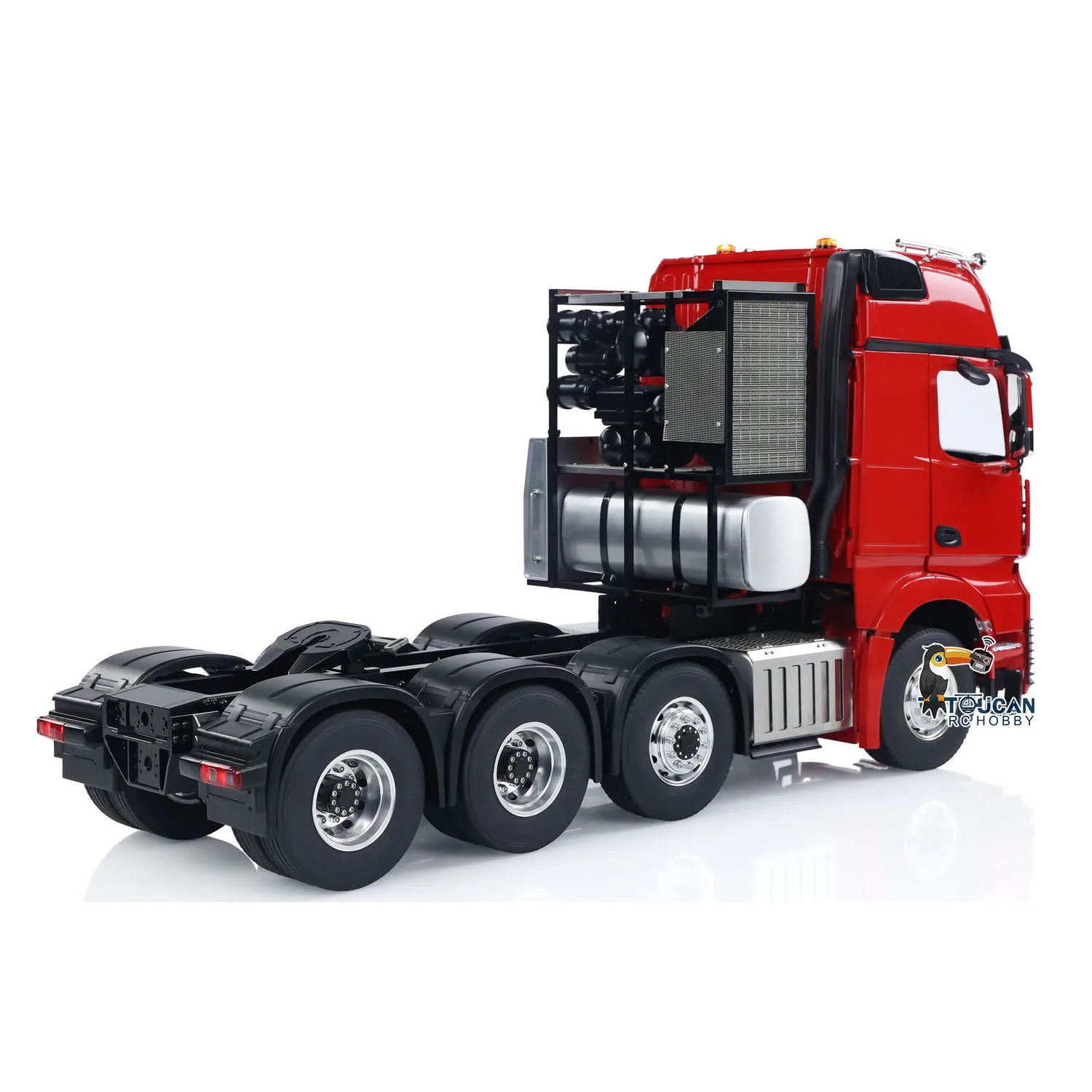 LESU 1:14 Metal Radio Control Tractor Truck For 3363 1851 Radio Control Cars Outdoor Toys THZH1408 4