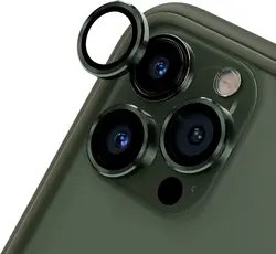 Deep Purple Tempered Glass Camera Lens Protector Accessory - 14pro and 14promax (Green)