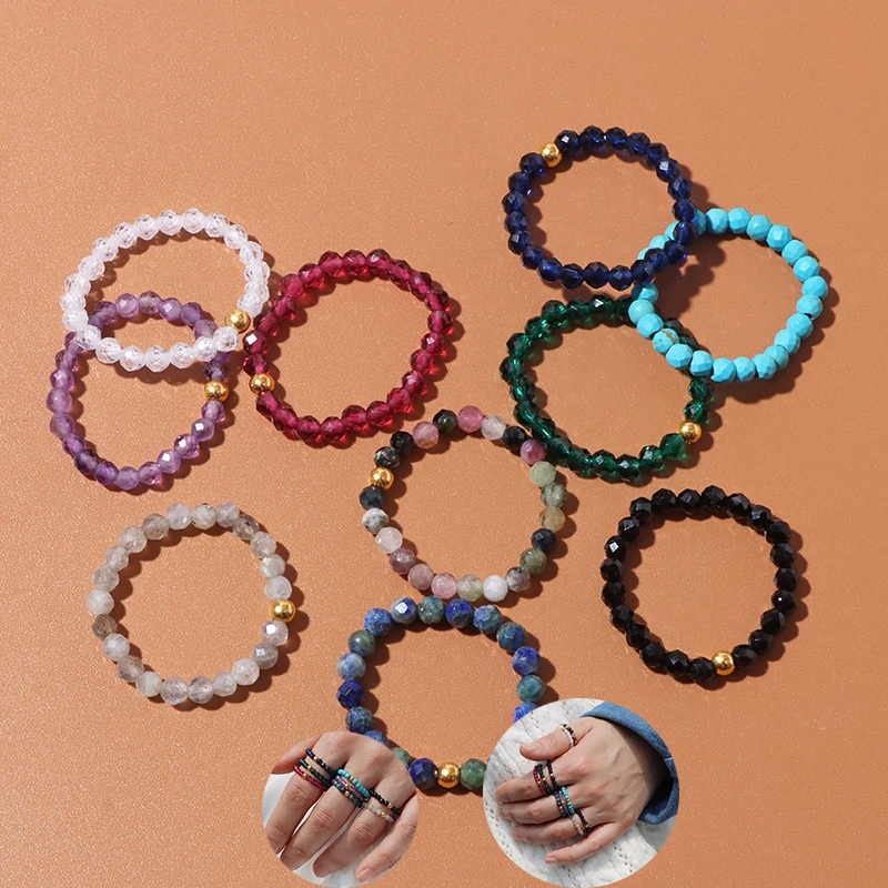 ZHUKOU 6/8mm beads for jewelry making three-dimensional petal bead for  bracelets women bracelets jewellery making supplies VZ284 - AliExpress