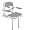 Bathroom disabled bathing seat for the elderly shower bathing against the wall non-slip sitting stool 1