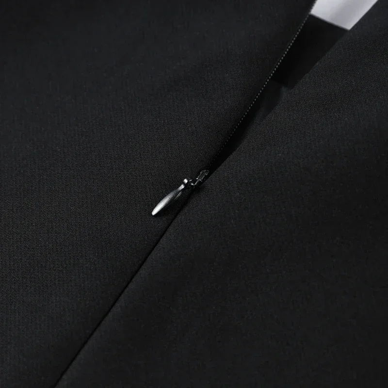 Elegant Single-breasted Short Sleeve Top Women's Solid O-neck Tank Tops Coat 2026 Spring Summer New Ladies High Street Outwear