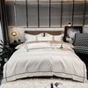 Embroidery Hotel Quality Bedding Set Luxury 800TC Egyptian Cotton Duvet Cover Bed Sheet Set Double King Queen Size Home Textiles 1