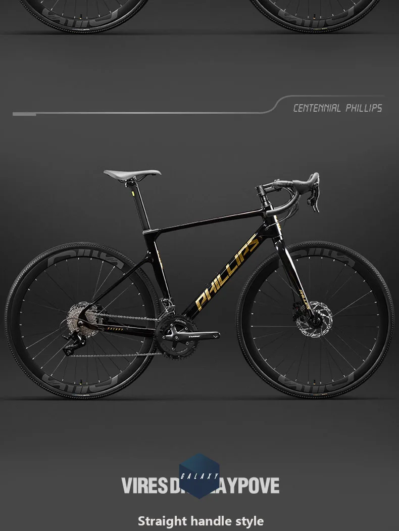 Gravel Bicycle 700c Road Racing Bike Curve/Straight Handlebar 16/18/24/27 Speed Racing Bicycle Student Aldult Cycling Bike