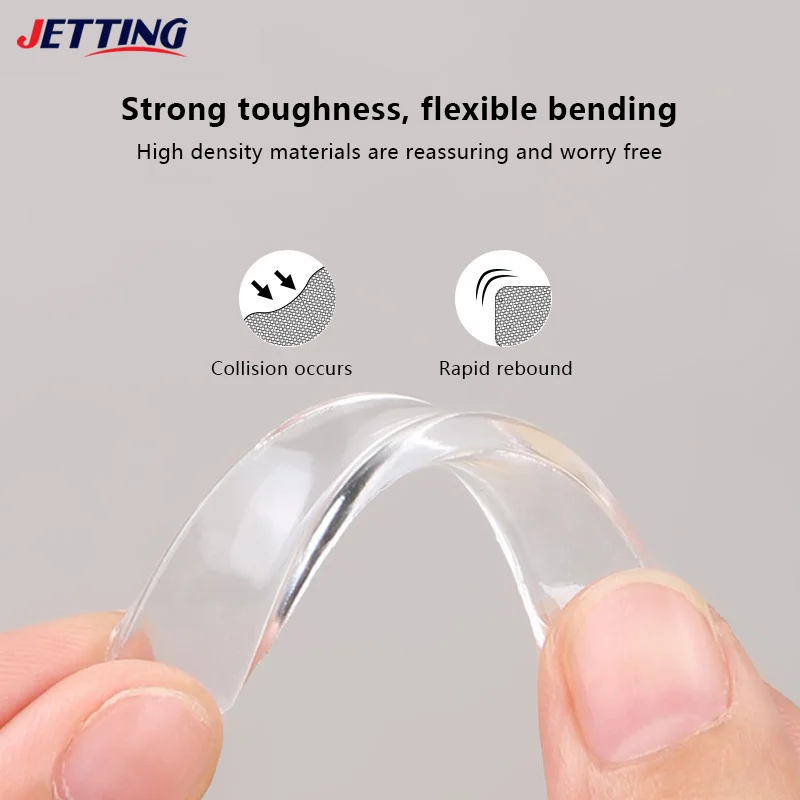 12/30pcs Self Adhesive Silicone Clear Bumpers Wall Protector Refrigerator Door Cabinet Glass Mute er Anti-crash Pads