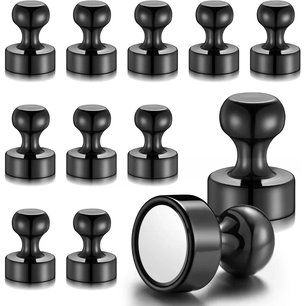 Powerful Neodymium Magnetic Pushpins for Versatile Use in Office and School