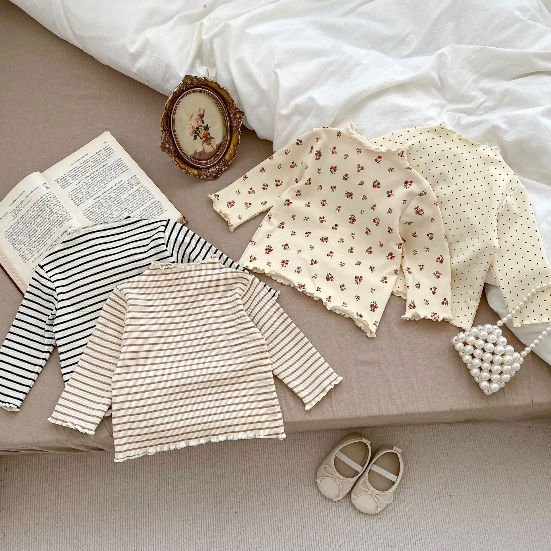 Baby Girls Long Sleeve Cotton Top 1