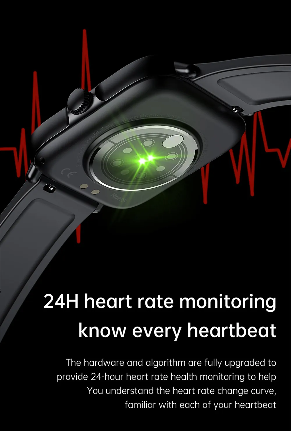 T46S Men's Smart Watch Sports Fitness Tracker Bluetooth 5.0 Call Watch Heart Rate Blood Pressure Monitoring Waterproof Bracelet