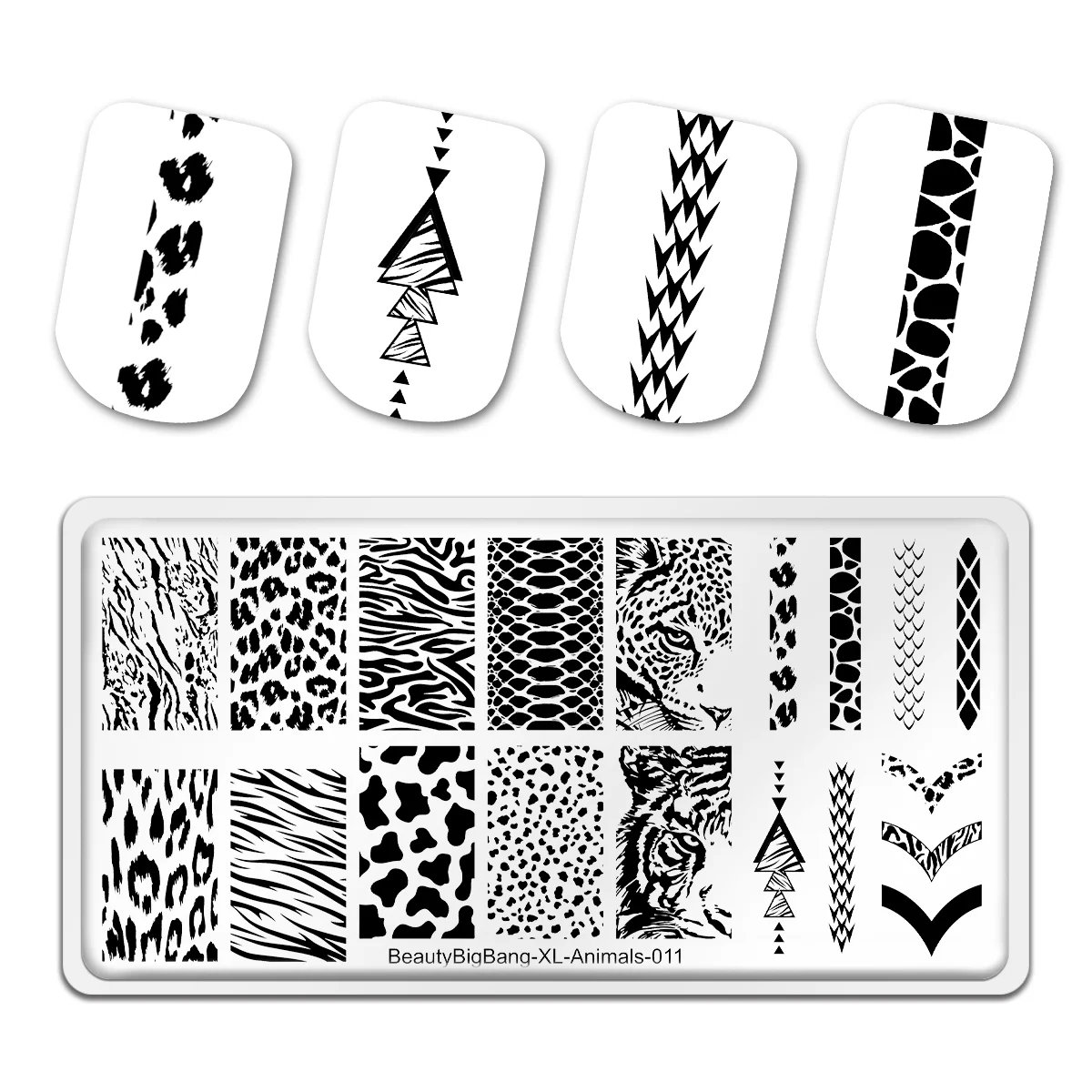 BeautyBigBang Animal Nail Stamping Plates