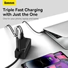 chargeur rapide GaN 65W, USB type-c PD 4.0/3.0, avec QC 4.0/3.0