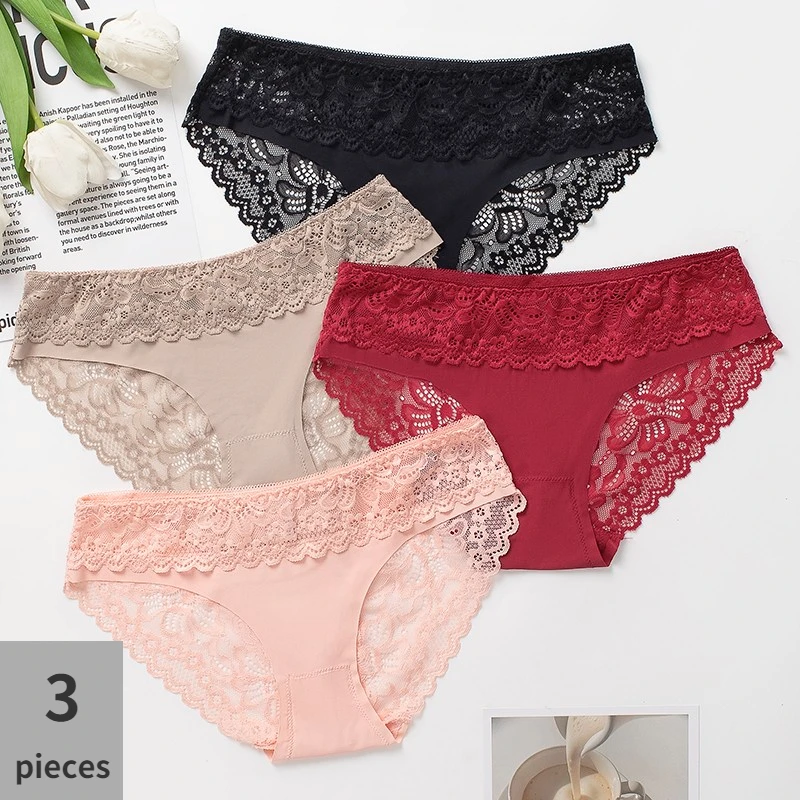 1pcs Woman Sexy Lace Panties Female Briefs Underwear For Women Breathable  Panty Hollow Panties Briefs Sexy Lace Underpants Panty - AliExpress