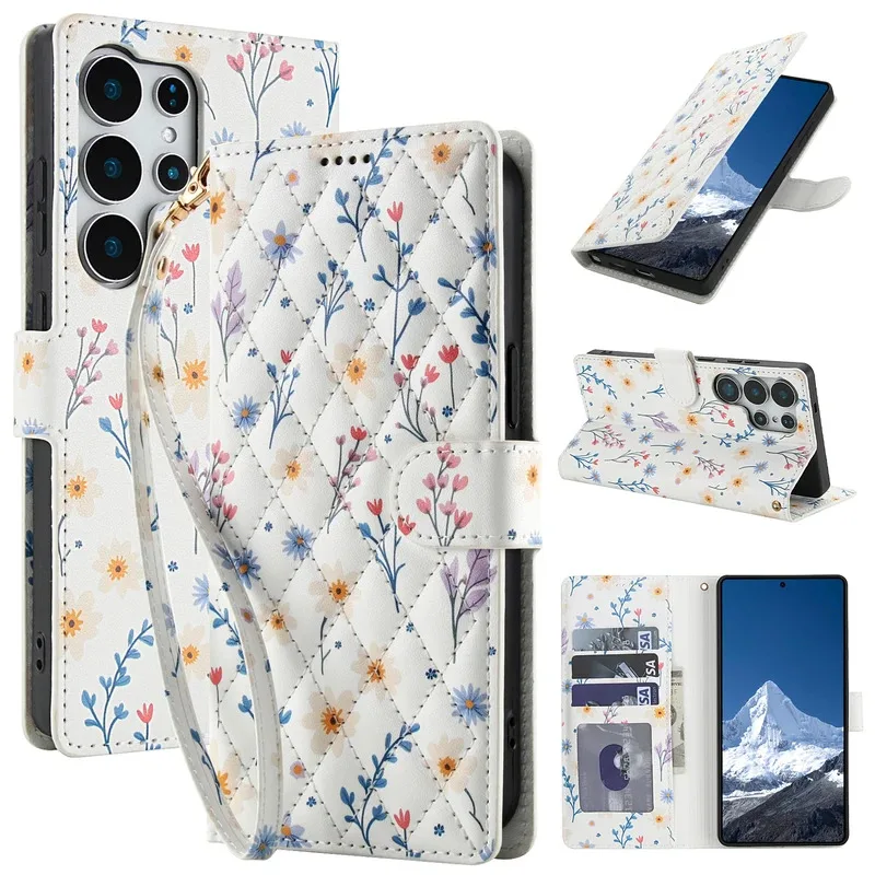 Luxurious Leather Wallet Phone Case