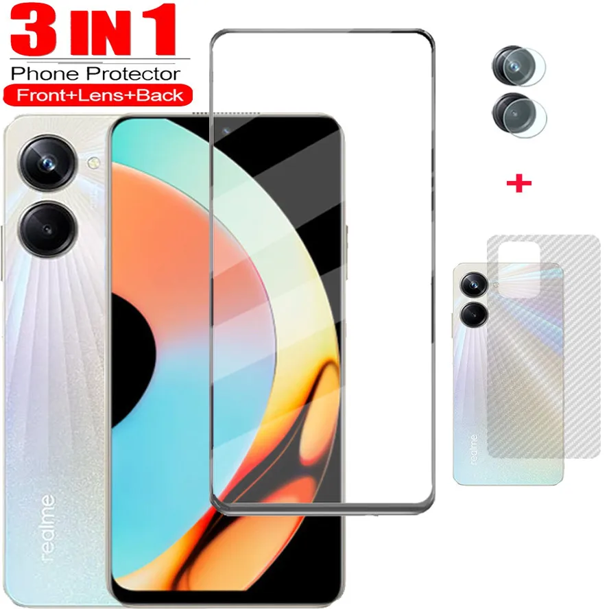 Vetro Realme 10 Pro Vetro Temperato Realmi 10 Pro Vetro Protettivo Realme10 Pro Film Anteriore Realme 10Pro Film Posteriore Realme 10 5G Accessori Rea