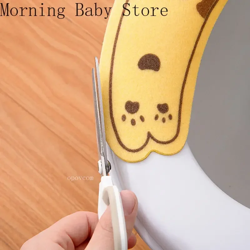 Toilet Mat 1 Pair Cute Cartoon Cat Rabbit Soft Washable Bathroom Accessory