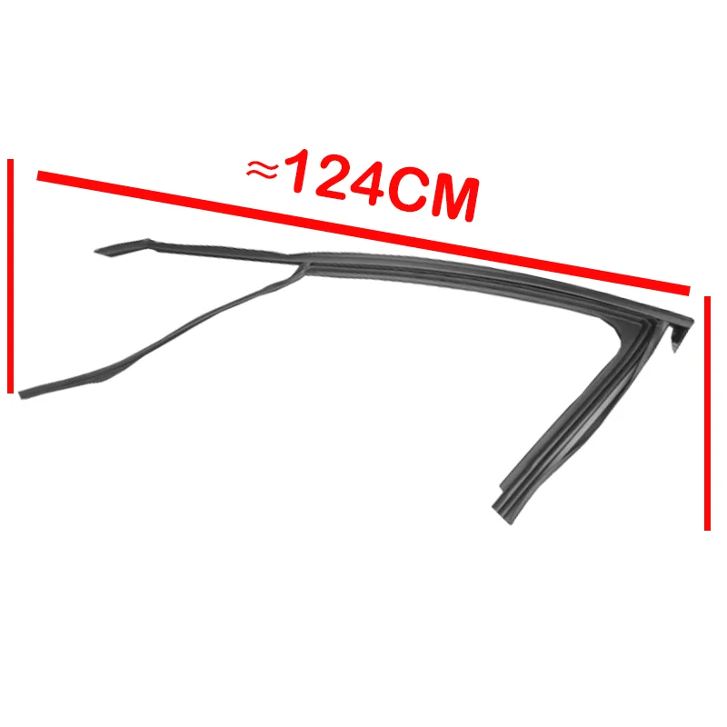 Door mud groove rubber strip For Peugeot 2008 Car