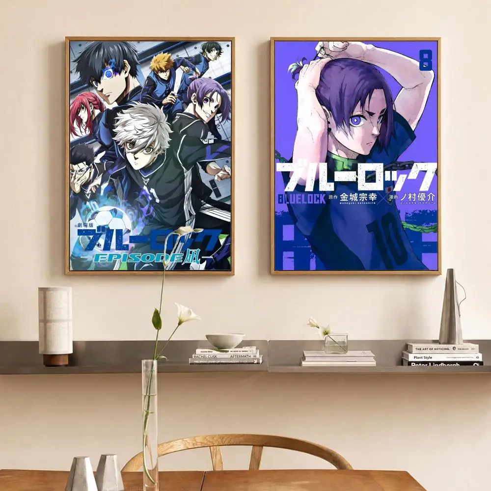 Blue Lock Anime Art Self-Adhesive Waterproof Wall Sticker Decor