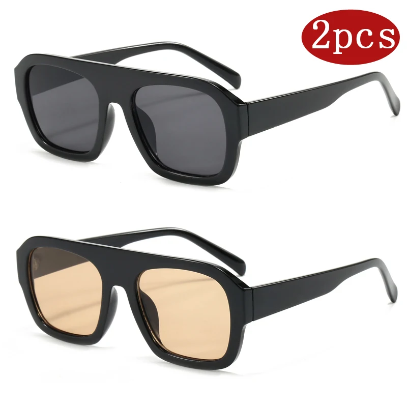 ������� 2pcs �β��� ������ �簢�� ���۶� ���� ��Ƽ�� �����ĵ� �¾� �Ȱ� ���� �м� �ٰ��� �Ȱ� ���� Oculos