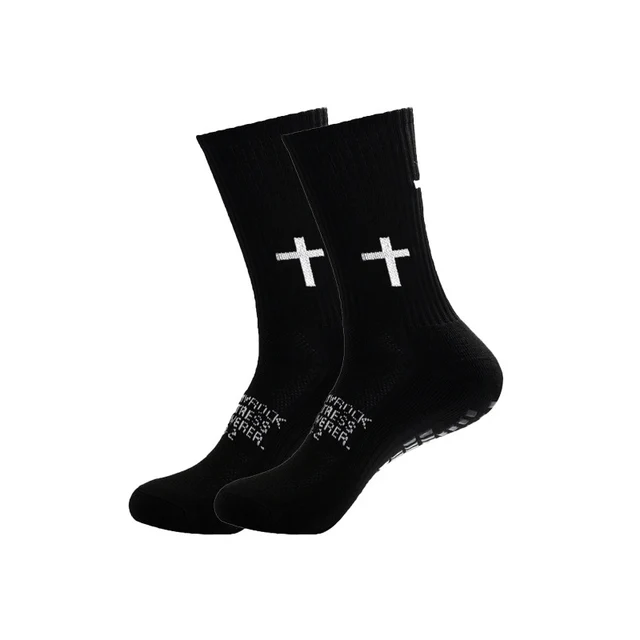 New Men Women Sports Football Socks Tube Wear-resistant Non-slip Outdoor Sports Cycling Socks Soccer Basketball Socks 2