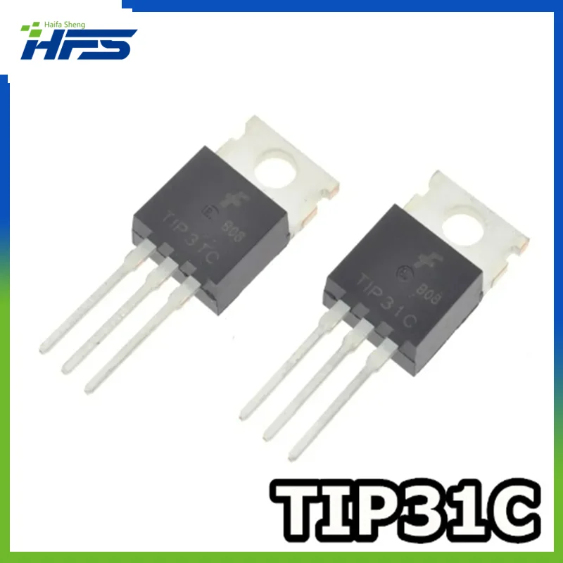

10PCS TIP31C TIP32C 100Vdc TO220 TIP31 TO-220 new and original IC POWER TRANSISTORS COMPLEMENTARY SILICON