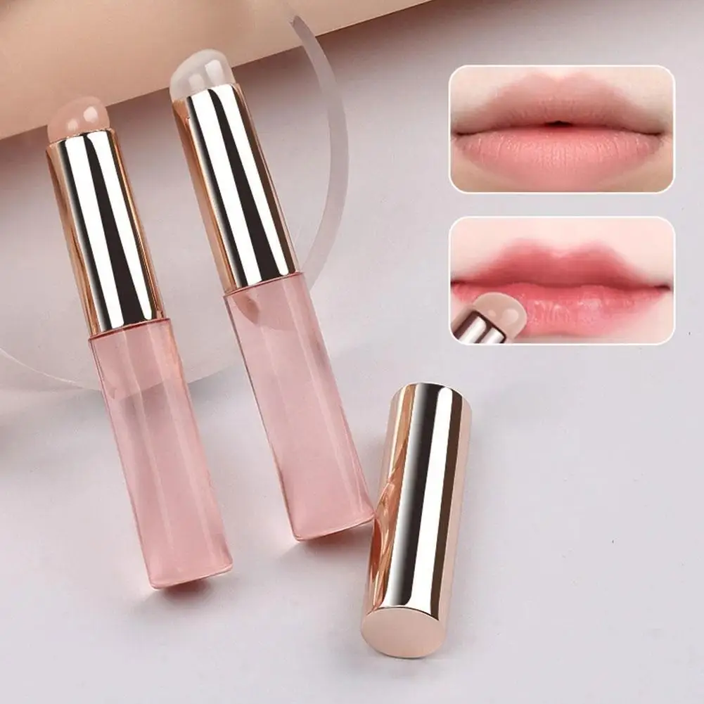 Silicone Lip Brush Angled Concealer Makeup Brush Tool Portable Round Head Like Fingertips Q Soft Lipstick Concealer