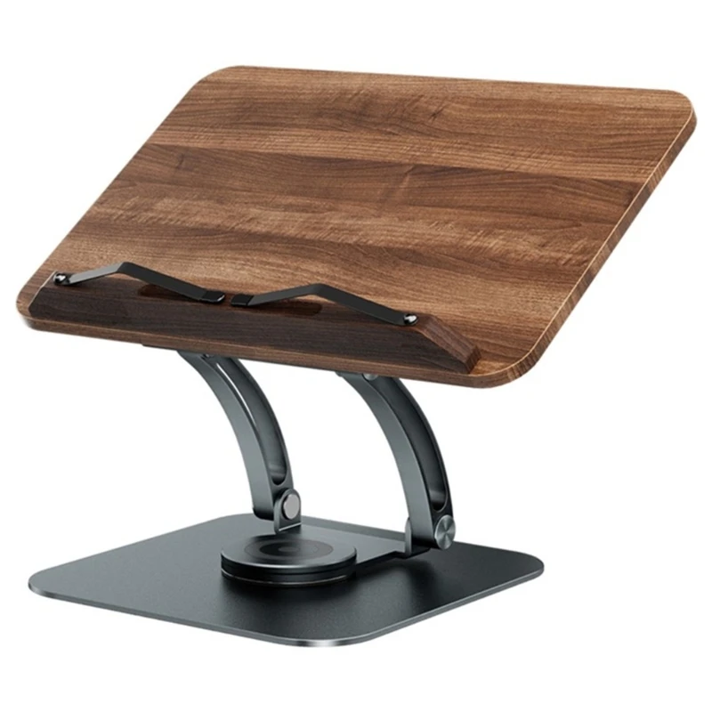 

Laptops Holder Height Adjustables Book Stand Foldable Reading Stand for Tablets Desktop Notebook Stand