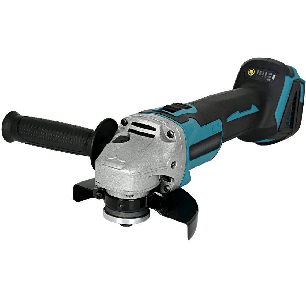 125 мм M14 бесщеточная ударная угловая шлифовальная машина ручная Беспроводная полировальная шлифовальная машина «сделай сам» режущий электроинструмент для Makita с батареей 18 в