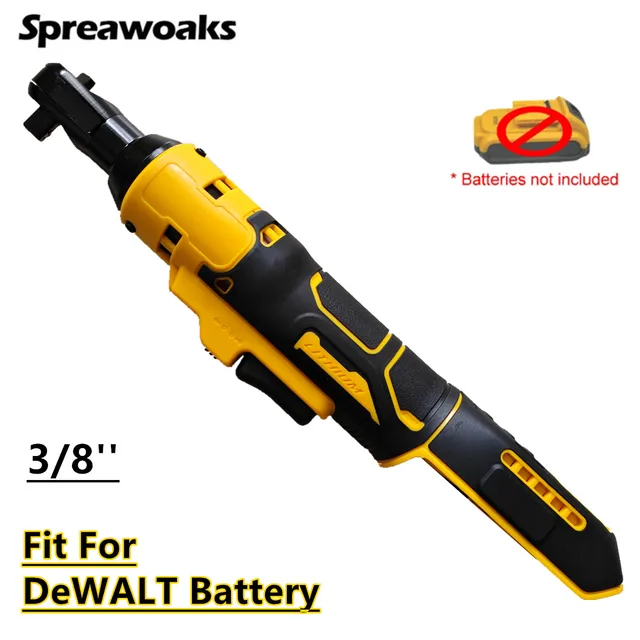 Dewalt 20V 배터리에 적합 전기 래칫 렌치 220N.M 무선 드라이버, 3/8 인치 제거 나사 너트, LED 수리 전동 공구 포함 Dewalt 20V 배터리에 적합 전기 래칫 렌치 220N.M 무선 드라이버, 3/8 인치 제거 나사 너트, LED 수리 전동 공구 포함